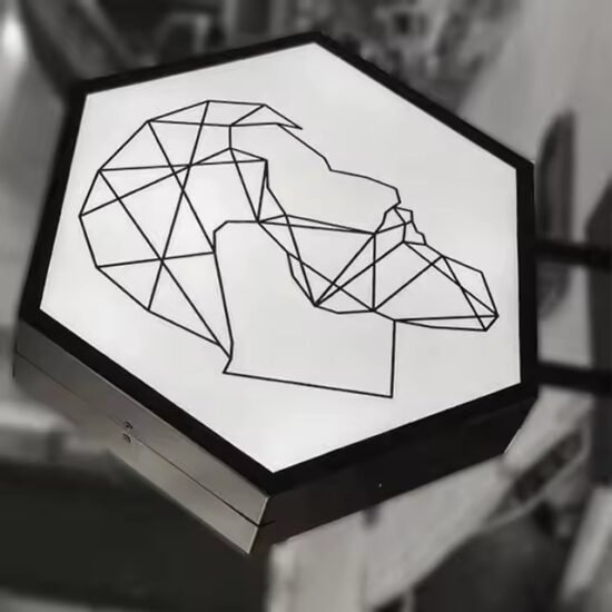 Custom Graphic LED Outdoor Acrylic Sign