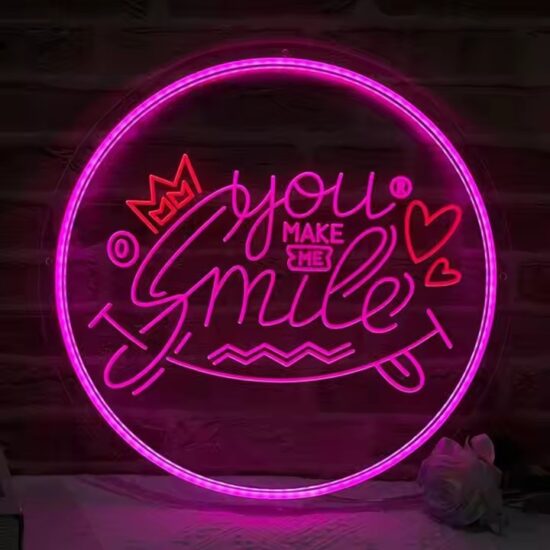 Custom Laser Engraved Neon LED Acrylic Sign for Party or Bar