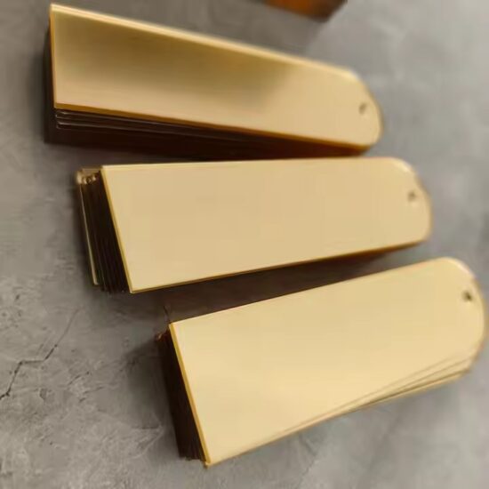 Custom acrylic name tags for wedding table seating