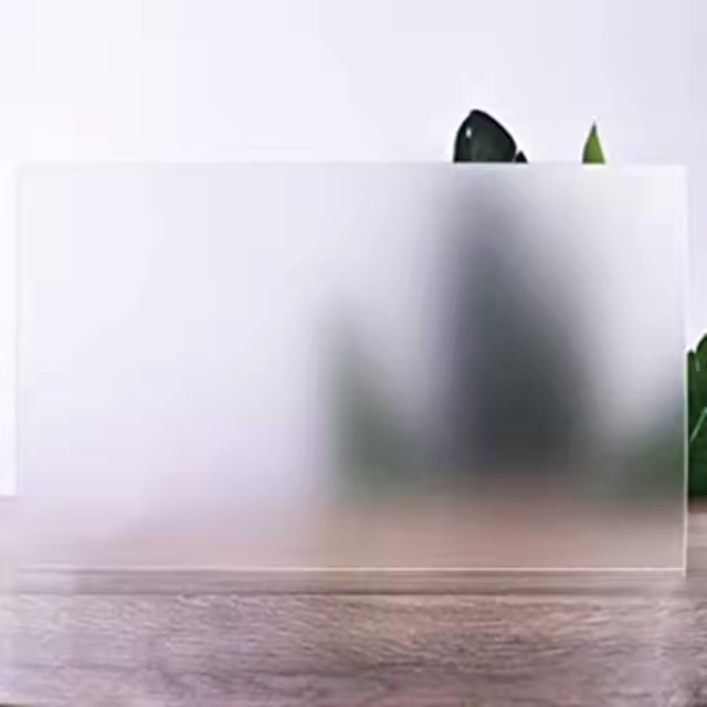 High-Quality Frosted Clear Acrylic Sheets with Matte Finish