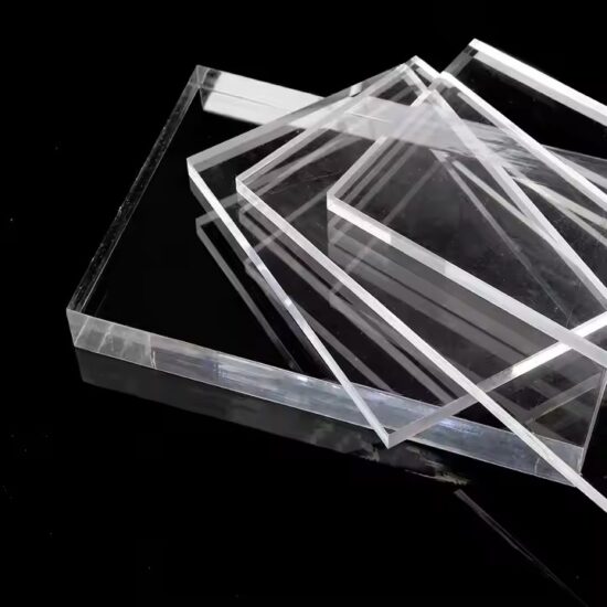 High Gloss Transparent Acrylic Sheets for Displays and Signage