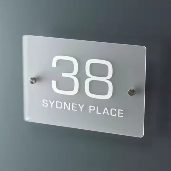 High-quality acrylic door panel for modern apartment interiors