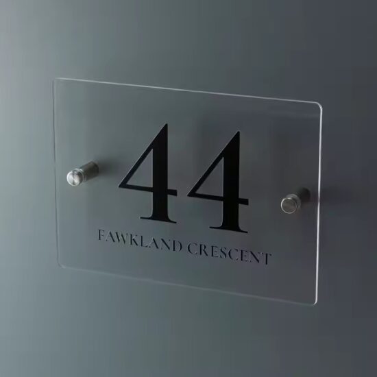 High-quality acrylic door panel for modern apartment interiors