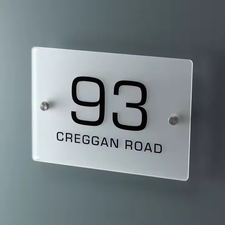 High-quality acrylic door panel for modern apartment interiors