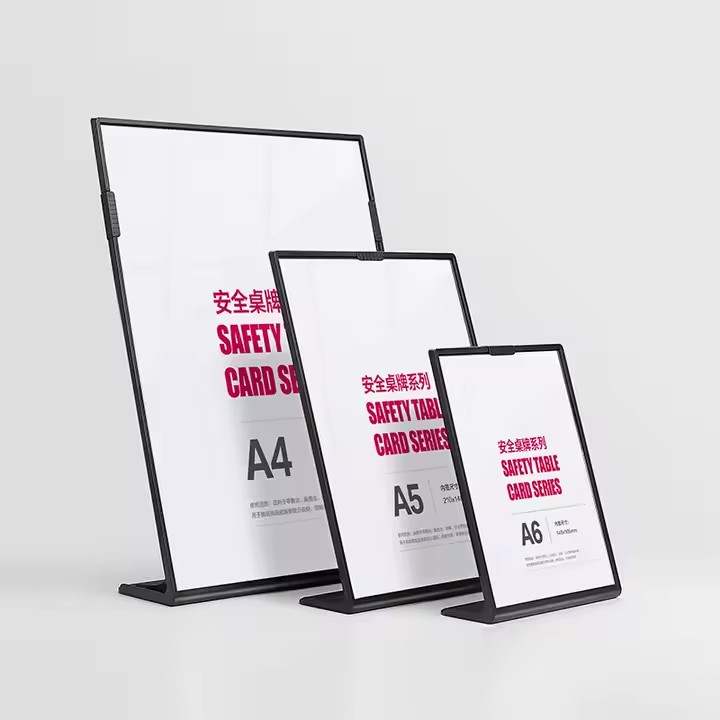 Durable Drop-Resistant Acrylic Menu Display Stand