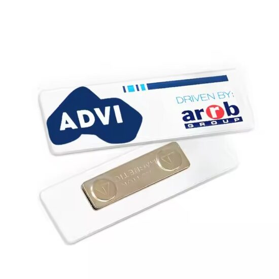 Custom Clear and Colored Acrylic Tags for Garment Branding