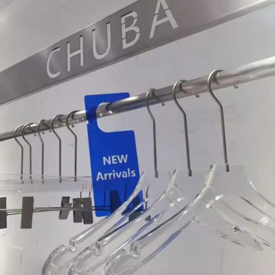 Clear Acrylic New Arrival Hang Tag for Fashion Store