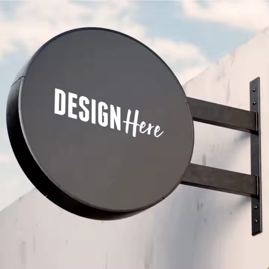 Custom Outdoor LED Acrylic Sign for Business Advertising