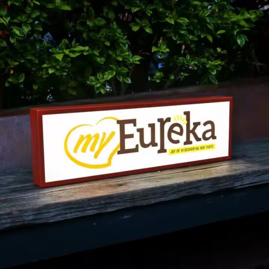 Custom Outdoor Acrylic Display Sign for Retail Shops