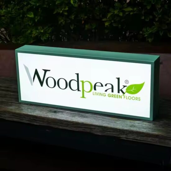 Custom Outdoor Acrylic Display Sign for Retail Shops