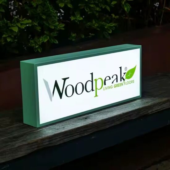 Custom Outdoor Acrylic Display Sign for Retail Shops