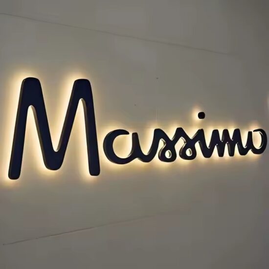 Custom Acrylic Outdoor Sign for Business and Storefront Branding