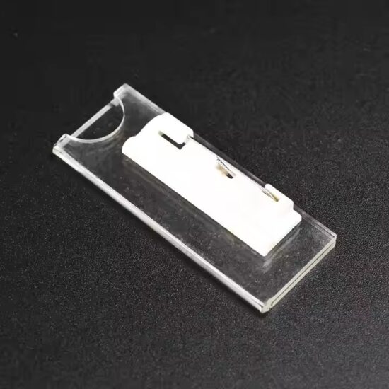 Custom Acrylic Business Nameplate Tags for Office Use