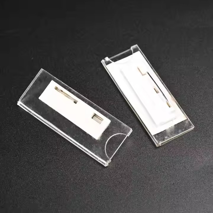 Custom Acrylic Business Nameplate Tags for Office Use